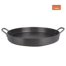 유진토스코 경질 닭갈비팬 닭갈비 불판 볶음 철판 전판 볶음팬 사각판 볶음판 요리판 구이용팬 가정용 식당용 업소용, 유진 경질 닭갈비팬 대, 1개