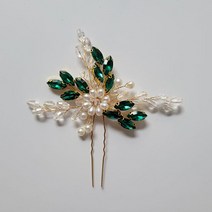 셀프웨딩 신부 헤어악세사리 티아라 촬영 소품손으로 그린 컬러 라인 석 크리스탈 신부 머리띠 헤어 빗 웨