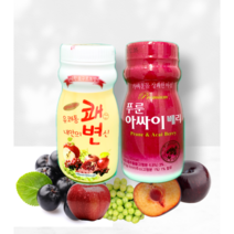유쾌통쾌 내안의 변신 새콤한 요구르트맛 쾌변 요구르트 다이어트식품 푸룬 아싸이베리 약국정품, 쾌변요구르트맛12개, 12개
