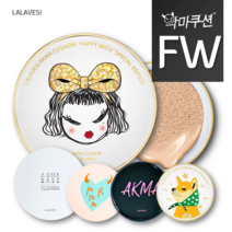 [라라베시 공식] 악마쿠션 광채커버 FW타입, 본품(사심핑크), 옐로우 23호