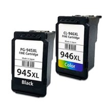 로켓프린팅 캐논 잉크 PG-945XL CL-946XL 대용량 검정 컬러 세트 MG3090 MG2490 MG2590 MG2990 MX499 TS3195 TR4595 TS3190, 1개