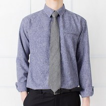 아도미스 남성용 링클프리 데일리 보카시 셔츠
