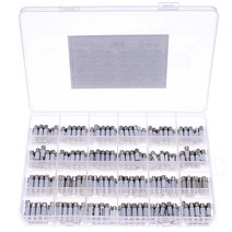 240Pcs 24 값 5x20mm 빠른 블로우 세라믹 퓨즈 250V 0.1A 0.25A 0.5A 1A 2A 2.5A 3A 3.15A 4A 5A 6A 6.3A 8A 10A 15A 16, 4A x 10pcs