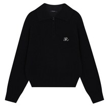 버커루진 여성 부클 반집업 니트 (B231KT520P)