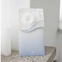 데이지 단아 축하봉투 블루 축하봉투 봉투 종이봉투 감사봉투 문, 단품