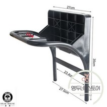 선외기 거치대 보트 엔진 걸이대 낚시 카약 프로펠러 키트 브래킷 풍선 선외 모터 마운트 라켓 카누 설치 스탠드 액세서리, 01. 답1