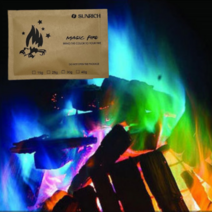 오로라 무지개 불멍 가루 매직 파이어 감성 캠핑 장작 놀거리 레인보우 모닥불 캠프 크래프트