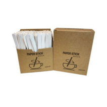 일회용 종이 커피 스틱 13cm 500pcs, 4개