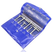 6pcs 내부 보어 8-150mm 측정 도구 용 텔레스코픽 보어 게이지 세트