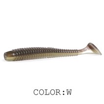 Supercontinental-스윙 임팩트 링 청어 낚시 루어 6 개/10 개 인공 Pesca Leurre Souple, 23 W_03 97mm 6pcs