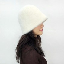 소프트 여성 겨울 벙거지 버킷햇 모자 데일리 코디