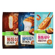 [풀무원] 쉬림프카츠+블럭치즈 돈카츠+통등심 돈카츠, 쉬림프카츠+블럭치즈+통등심