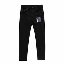남자 명품 청바지 순수 프리미엄 블랙 남성 겨울 오리지널 패션 청바지 프리미엄 기모 스판 캐주얼 바지