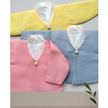 심플리트 마고자 3칼라 100일 남 백일한복 아기한복 도령 베이비 잔치 전통 남아돌한복