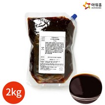 아워홈 행복한맛남 간장치킨 소스 2kg x 1봉, 단품