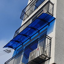 캐노픽스 450x1400 국산 비가림막 현관 창문 차양 렉산 지붕 시공전문, 그린, 그레이, 은백색(기본색상)