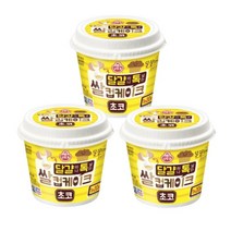 오뚜기 달걀 하나 톡 넣는 쌀 컵케이크 60g 초코 치즈 스윗바나나 빠른배송, 06_초코 3개, 초코3개