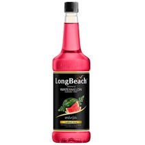 태국 롱비치 워터멜론 시럽 740ml 2개 수박시럽