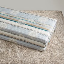 하비 순면 3단 접이식 매트리스 커버 5cm~7.5cm Q(패턴), Q, 루멘