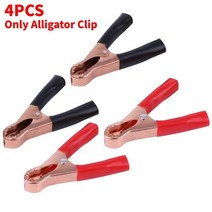6000W4000W 차량용 인버터 12V220V110V 변형 사인파 듀얼 USB 전원 변압기 컨버터 자동차 RV용, 9.4 Alligator Clip