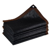 대형그늘막 테라스 미니 글램핑 천막 6 핀 블랙 안티 자외선 양산 그물 온실 식물 음영 창고 정원 개인 정보 보호 화면 야외 자동차 태양 대피소 전망대 항해, 4X4m, A1