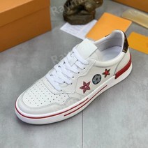남자명품운동화 수입 프리미엄 남성화 Raymar 럭셔리신발새로운 여름가죽 흰색패션 트렌드 보드 캐주얼