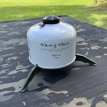 이소가스 거치대 가스 받침대 홀더 스탠드, 올리브