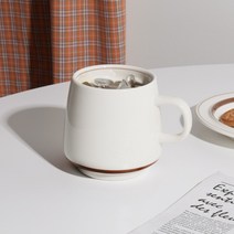 정품 시라쿠스 메이플 라인 머그컵 340ml 2컬러, 시라쿠스 머그컵 라인블루