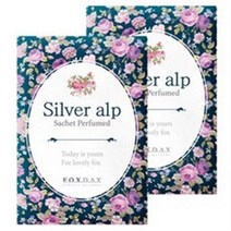 폭스데이 퍼퓸드 샤쉐 미디움 실버알프, 7g, 2개