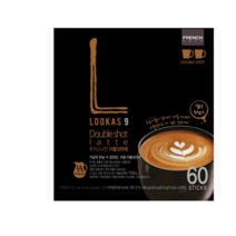 루카스나인 시그니처 더블샷 라떼, 14.9g, 60개, 4개