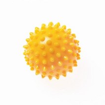 토닝볼 요가볼 메디신볼 TPR 7CM 직경 중공 소프트 스파이크 볼 손 강도 회복 운동 마사지 볼 요가 휘트니스 스파키 마사지 트리거 포인트, YELLOW