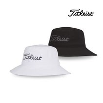 타이틀리스트 정품 플레이어스 스타드라이 버킷 Players StaDry Bucket TH23PSB, White/Charcoal