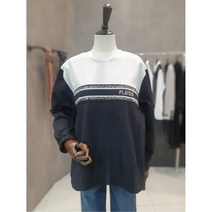 마리앤어스 W몰 마리앤어스 듀엘 배색 티셔츠MBKBB09TS04