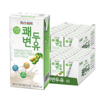 파스퇴르 쾌변두유 플레인 190mL 24팩 X2 (48팩)