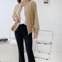 바보사랑 여성 차이나카라 윈드브레이커 바람막이 자켓.옷자락(무료배송)