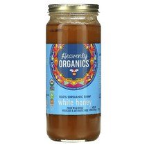 이지몰 헤븐리 올가닉스 100 Organic Acacia Honey Raw Unfiltered 22 oz (624 g) No.31994, 화이트