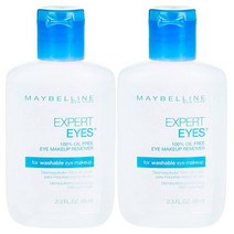 Maybelline New York Expert Eyes 오일 아이 메이크업리무버 2개입, 2.3 Fl Oz (Pack of 2)_Oil Free