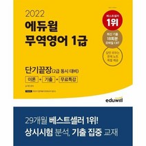 무역영어1급단기끝장이론 기출 무료특강 2022, 상품명