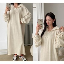 세라 집업 카라 원피스