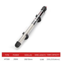 돼지꼬리히터 열선 온수 히터 수족관 물고기 탱크 잠수정 자동 가열 막대 신선한 온수기 조절 상수 온도 제어 제품, [02] US Plug, [02] 50W, 02 US Plug 50w