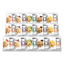 허닭 한입 닭가슴살 큐브 100g 5종, 15팩