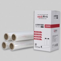 공업용랩 공업용 포장랩 스트레치필름 낱개 판매, 500mm x 350M(20mic)