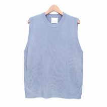 [KT알파쇼핑]조끼 STW147 10COLOR 남여공용 라운드넥 니트 베스트