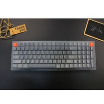 와이케이몰 키크론 K4V2 타건감 일반 TPU 키스킨 방수 키보드 커버