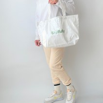 대학생 직장인 에코백 숄더백 베이직 깔끔한 디자인