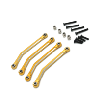 FMS 124 FCX24 FCX 24 원격 제어 차량 부품 금속 업그레이드 섀시 타이로드 스티어링로드, 2.Fixed pull rod