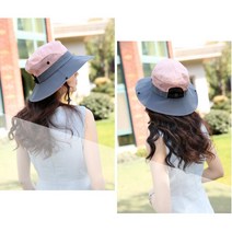 트레킹복장 자외선차단 여성겨울등산모자 조깅모자 캠핑모자 등산버킷햇, 등산모자_핑크