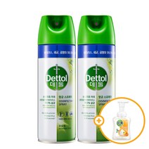 데톨 항균 스프레이 모닝 듀 450ml + 사은품 증정, 2개