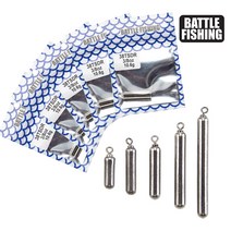 [국내당일발송] 배틀피싱 텅스텐 스틱싱커R -지퍼백, 3/8oz(BTSSR-P-38)