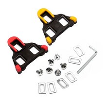 시마노 로드 클릿 (빨강 노랑), 2개, 빨강